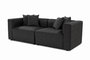 Atelier Del Sofa Mora XL 2 Seat - Antracita